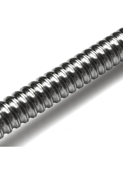 Alet Vidalı Mil SFU1605 L500MM Cnc Için SFU1605 Ballnut ile Işlenmiş Vidalı Uç