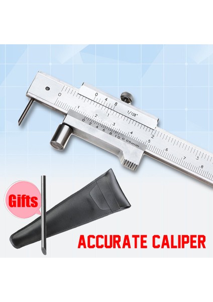 0-200MM/10 Dijital Kumpas - Gümüş (Yurt Dışından)