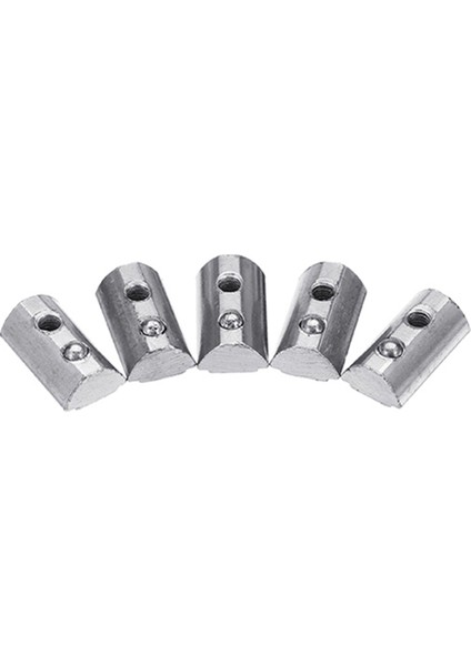 Yeni Machifit 10PCS 30M4 Yaylı Somun 2020 Alüminyum Profil Yuvarlak Rulo T Yuvası Elastik Somun