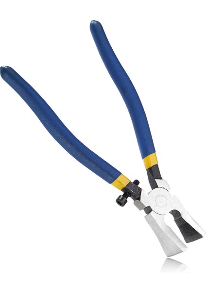 Eıtgzwas 8 Inç 1 Adet Mavi Kaymaz Kolu Kırma/kesme Cam Pense Vitray Araçları Düz Uçlu Kırıcı Pense Donanım El Aletleri(Yurt Dışından) modelleri