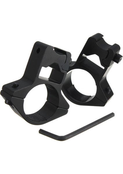 Taktik Yüksek Profil Kapsam Halkaları 11MM Kırlangıç Weaver Ray Montajı 2 Adet 25MM - fırsatları