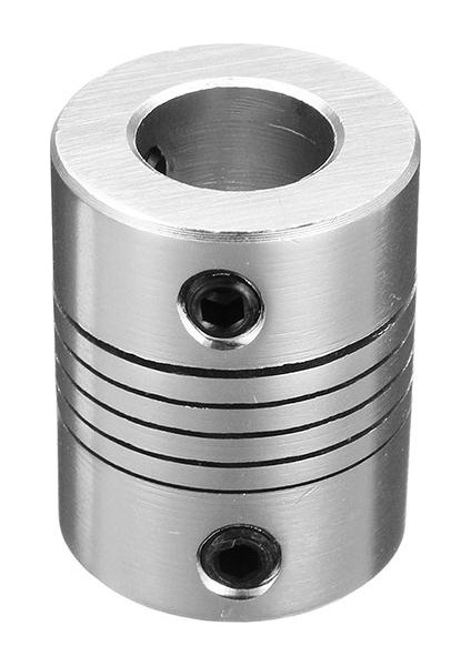 Adet Dayanıklı 6.35MM x 10MM Alüminyum Esnek Mil Kaplin Cnc Step Motor Çoğaltıcı Konnektör indirimleri