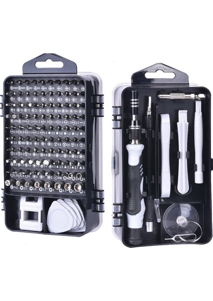 Telefon Tamir Aletleri Seti Tornavida Seti Hassas 115 1 Manyetik Torx Hex Bit Tornavida Uçları Yalıtımlı Çok Amaçlı Aletler