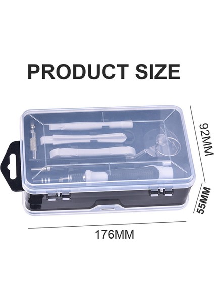 Telefon Tamir Aletleri Seti Tornavida Seti Hassas 115 1 Manyetik Torx Hex Bit Tornavida Uçları Yalıtımlı Çok Amaçlı Aletler modelleri