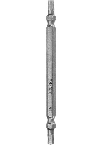 Faydalı Araçlar Broppe 6 Adet Çift Altıgen Başlı Manyetik Tornavida Uçları H2-H6 100MM Uzun 1/4 Inç Altıgen Şaft
