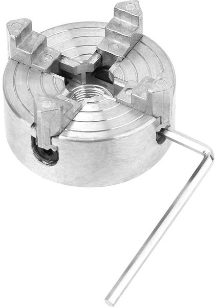 Z011A Dört Çeneli Ayna, Çinko Alaşımlı Torna Aynası Mini Metal Torna Için Cnc Freze Delme Aracı