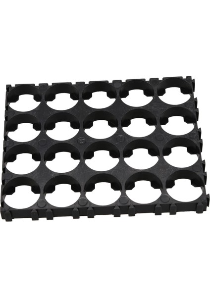 10 Adet 18650 Pil 4x5 Hücre Aralayıcı Yayılan Kabuk Plastik Tutucu Braketi 18.4mm modelleri