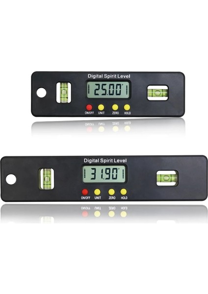 Taşınabilir Dijital Açı Bulucu Iletki Elektronik Seviye Kutusu 360 Derece Dijital Inklinometre Açı Ölçme Aracı 150MM fiyatları