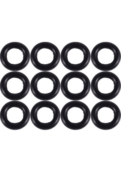 Siyah 9mm x 2.0mm Kauçuk Contalar Yağ Keçesi O Yüzük 12 Adet