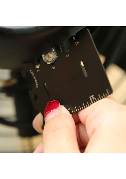 Çok Fonksiyonlu Mini Kart Şişe Açacağı Telefon Tutucu Cetvel Tornavida Aracı(Yurt Dışından)