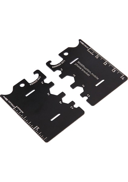 Çok Fonksiyonlu Mini Kart Şişe Açacağı Telefon Tutucu Cetvel Tornavida Aracı(Yurt Dışından)