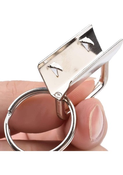 41 Adet/takım Cam Koşu Pensesi ile 40 Adet 1 Inç Fob Zinciri Bileklik Donanımı Anahtarlıklı (Penseli Anahtarlık) modelleri