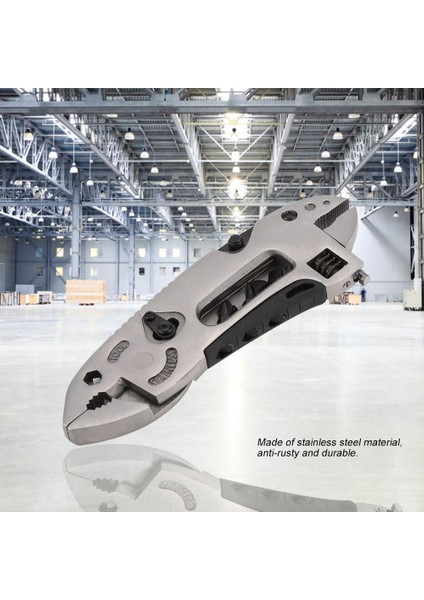 Mini Çoklu Tornavidalar Ayarlanabilir Somun Anahtarları Çene Anahtarı Onarım Elle Hayatta Kalma Araçları fiyatları