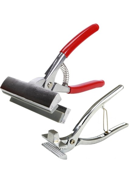 2 Adet Farklı Boyutlarda Kırmızı Kolları Germe Tuval Pense Boyama Aracı Germe Boya Boyama Bezi Aracı