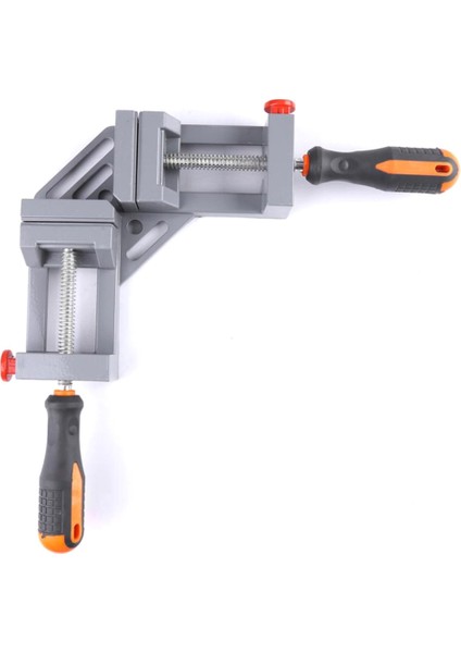 Alüminyum Saplı 90 Derece Sağ Açı Kelepçe Fotoğraf Köşe Klipsi Ağaç Işleme Mengenesi