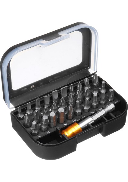 Faydalı Araçlar 31 Adet Tornavida Manyetik Matkap Ucu Seti Vida Güvenlik Torx Hex Shank Crv Çelik modelleri