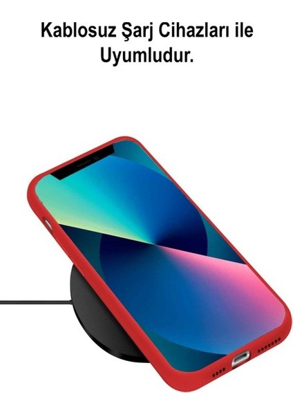 iPhone 13 Uyumlu Kamera Korumalı Içi Kadife Lansman Silikon Telefon Kılıfı fırsatları