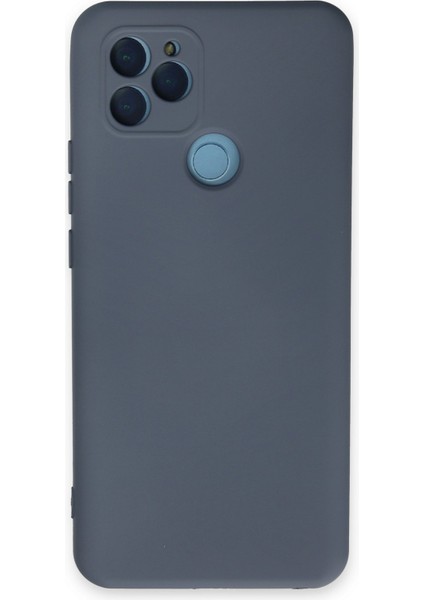 General Mobile GM22 Kapak Kamera Korumalı Içi Kadife Lansman Silikon Kılıf - Gri