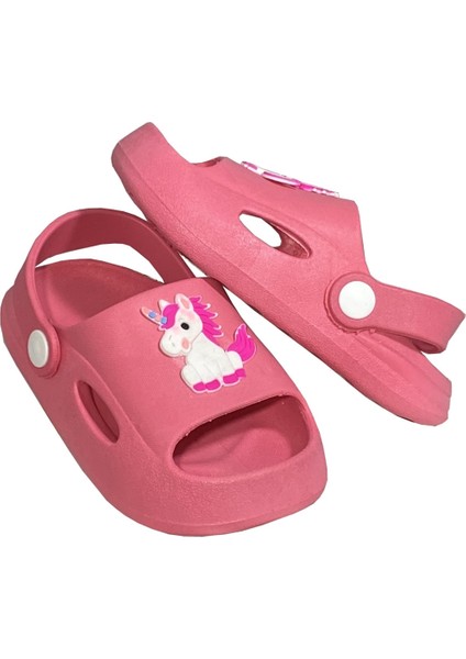 Daye BK4001 Kaydırmaz Hayvan Figürlü Çocuk Sandalet Terlik