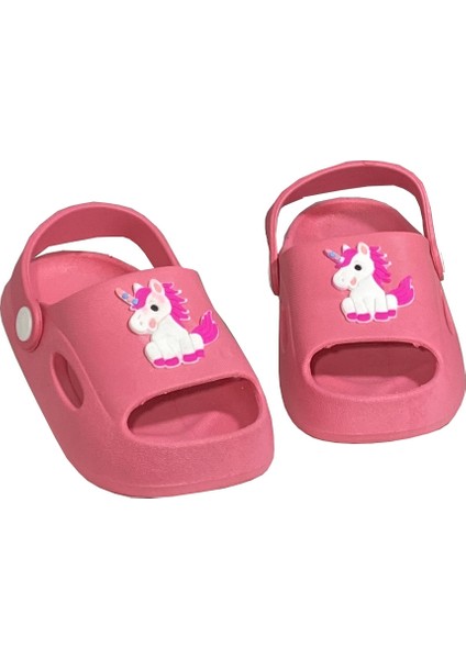 Daye BK4001 Kaydırmaz Hayvan Figürlü Çocuk Sandalet Terlik