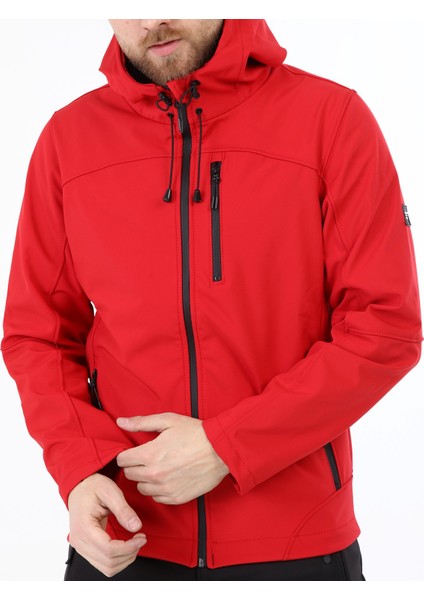 Ghassy Co.erkek Içi Polarlı Su ve Rüzgar Geçirmez Softshell Spor Mont