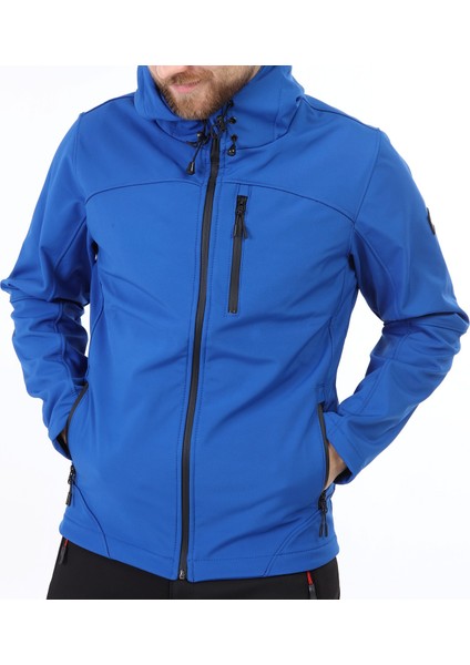 Ghassy Co.erkek Içi Polarlı Su ve Rüzgar Geçirmez Softshell Spor Mont