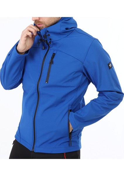 Ghassy Co.erkek Içi Polarlı Su ve Rüzgar Geçirmez Softshell Spor Mont