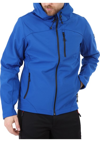 Ghassy Co.erkek Içi Polarlı Su ve Rüzgar Geçirmez Softshell Spor Mont