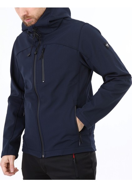 Ghassy Co.erkek Içi Polarlı Su ve Rüzgar Geçirmez Softshell Spor Mont