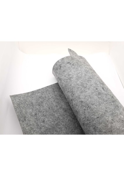 Kalın Keçe Kırçıllı Gri Renk 2,5 mm Kalınlığında (1 mt x 1 mt Boyutunda) fiyatları