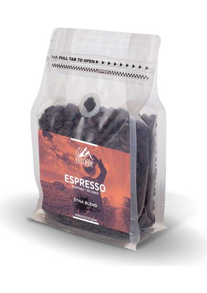 Espresso Medium Roast Etna Blend Çekirdek Kahve 1 kg