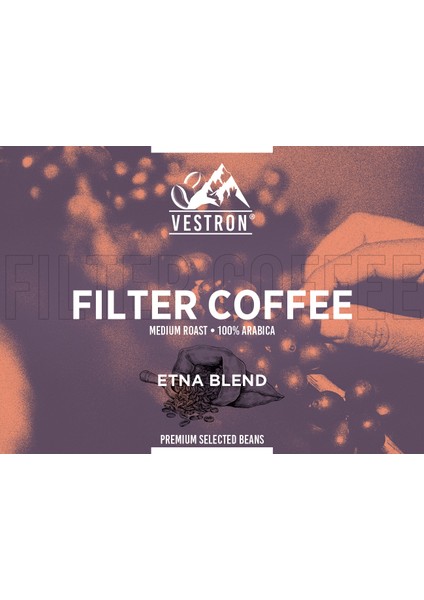 Etna Blend Filtre Kahve Medium Roast 1 kg