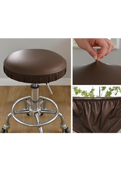 Tabure Sandalye Kapağı, Sandalye Koruyucusu, Koltuk Minderi Kol, Ev Için 35-45 cm Kahverengi (Yurt Dışından) indirimleri