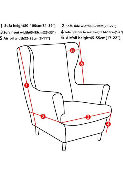 Yumuşak Sandalye Slipcover Direnç Esnek Vintage Oturma Odası Mobilya Için Kırmızı fiyatları