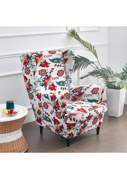 Yumuşak Sandalye Slipcover Direnç Esnek Vintage Oturma Odası Mobilya Için Kırmızı fırsatları