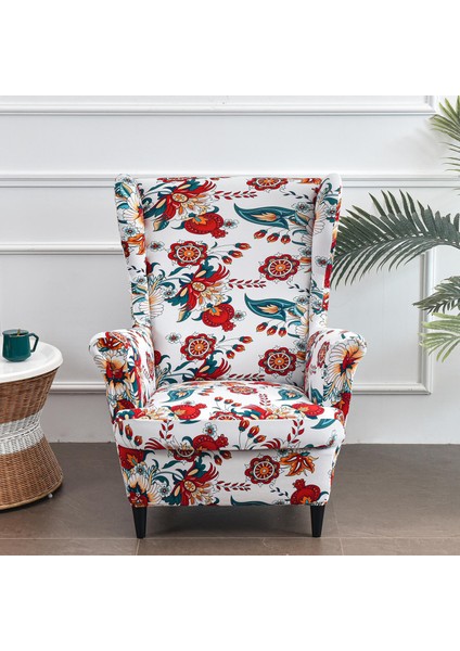 Yumuşak Sandalye Slipcover Direnç Esnek Vintage Oturma Odası Mobilya Için Kırmızı indirimleri