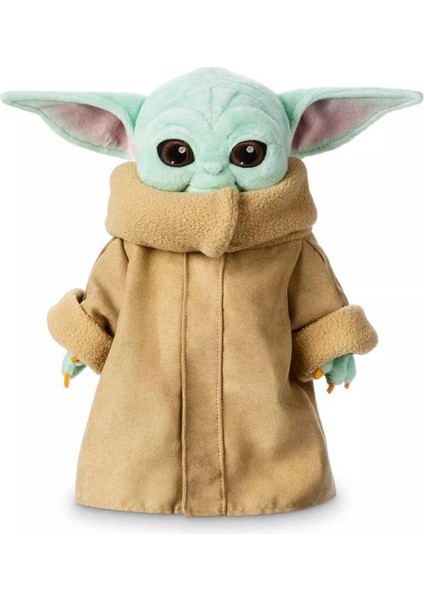 25 Cm Kuvvet Uyandırır Bebek Yoda Savaşında Karikatür Peluş (Yurt Dışından)