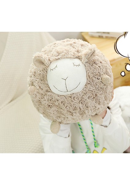 Sevimli Kuzu Peluş Yastık - Kahverengi (Yurt Dışından) modelleri