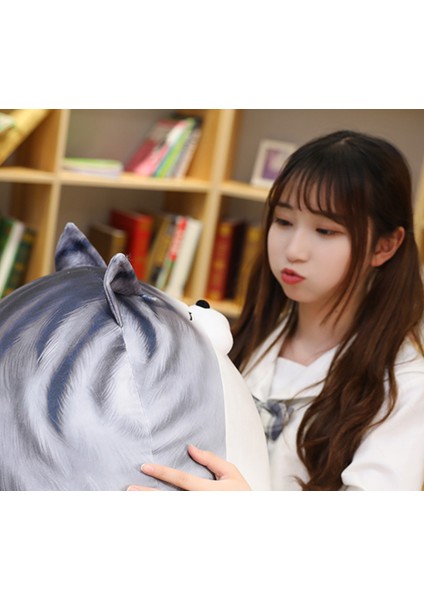 30 Cm Sevimli Kedi Peluş Oyuncak - Beyaz (Yurt Dışından) fırsatları