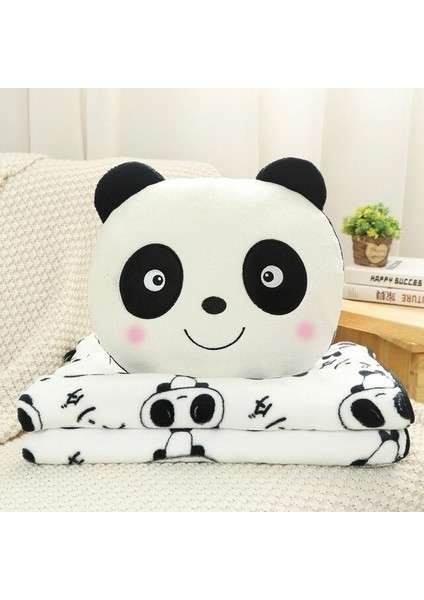 35 Cm Sevimli Panda Peluş Oyuncak - Beyaz (Yurt Dışından)