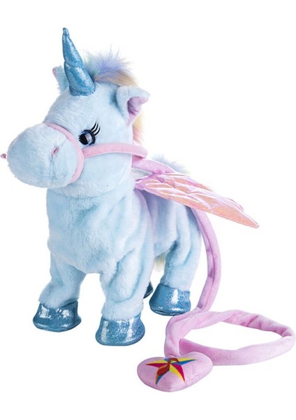 Unicorn Peluş Oyuncak - Mavi (Yurt Dışından)