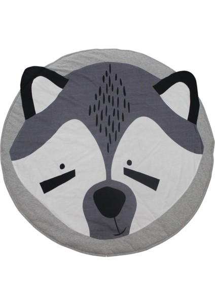 Yüksek Kaliteli Uyku Mat Pamuk Bebek Tarama Battaniye Çocuk Yuvarlak Animails Yastık Kanepe Ped Halı Bebek Tarama Ped Battaniye | Bebek Spor Salonları Ve Playmats (Yurt Dışından)