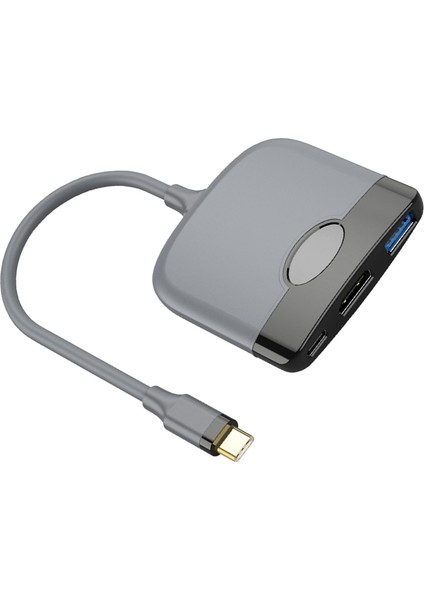 Tip C Usb-C HDMI Adaptörü Dönüştürücü Hub Adaptörü Anahtar Aksesuarları Mavi Için (Yurt Dışından)