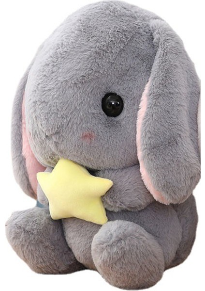 22 Cm Tavşan Peluş Oyuncak - Gri (Yurt Dışından)