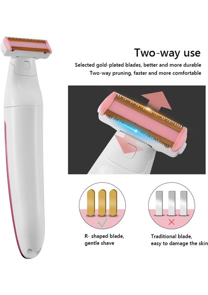 Elektrikli Tıraş Makinesi Kadın Tıraş Makinesi Kadın Saç Düzeltici USB Şarjlı Islak Kuru Tıraş Bacaklar Bikini Vücut Su Geçırmez (Yurt Dışından) modelleri