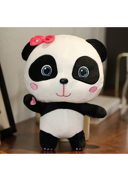 30 Cm Peluş Oyuncaklar Hayvan Bebek Kawai Plushie Doğum Günü Hediyesi Yumuşak Komik Peluch Bebekler Panda Yastıklar Kanepe Ev Flik Mavi Smiley | Doldurulmuş Peluş Hayvanlar(Yurt Dışından)