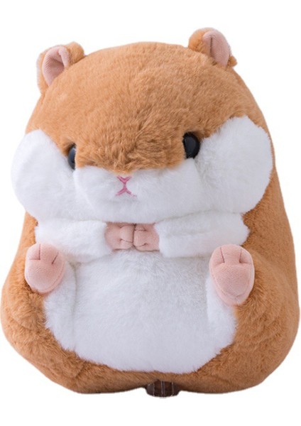 28 Cm Sevimli Hamster Peluş Oyuncak - Sarı (Yurt Dışından)