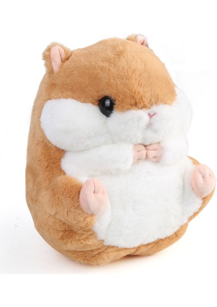 28 Cm Sevimli Hamster Peluş Oyuncak - Sarı (Yurt Dışından)