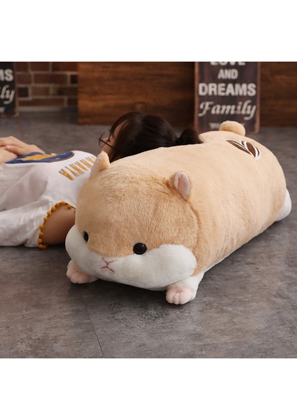 50 Cm Sevimli Hamster Fare Peluş Oyuncak - Turuncu (Yurt Dışından) fiyatları