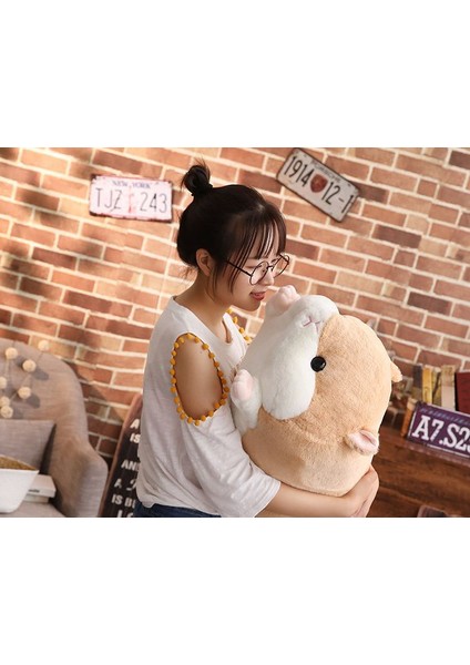 50 Cm Sevimli Hamster Fare Peluş Oyuncak - Turuncu (Yurt Dışından) modelleri